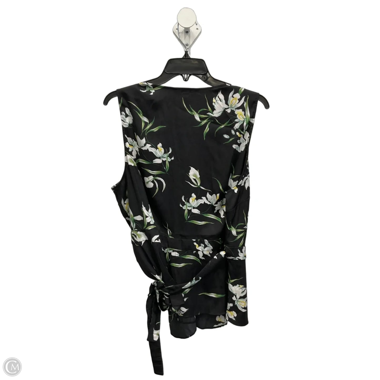 Top Sleeveless By Banana Republic In Floral Print, Size: Xl