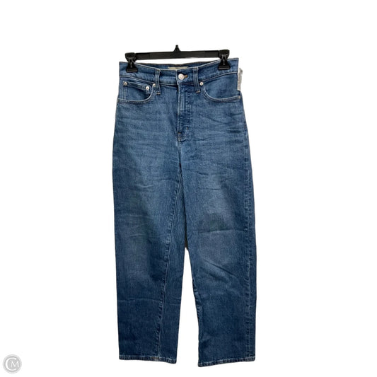 Jeans Wide Leg By Madewell In Blue Denim, Size: 0