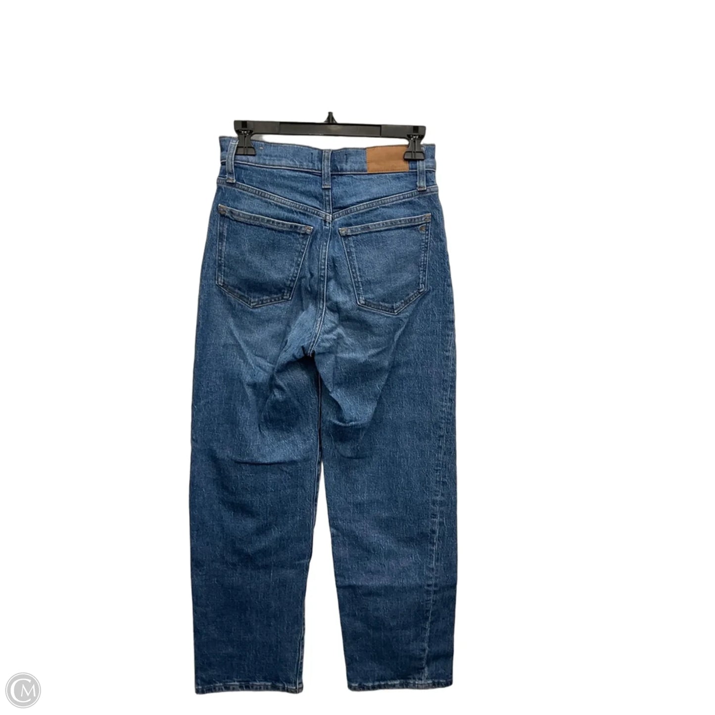 Jeans Wide Leg By Madewell In Blue Denim, Size: 0