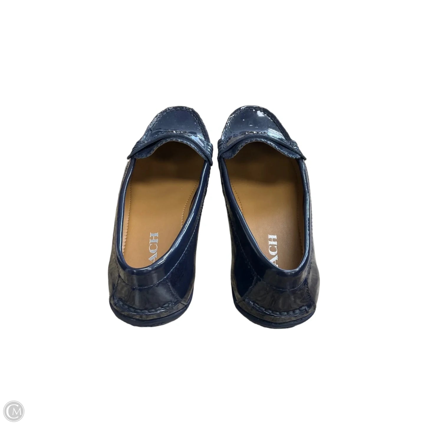 Shoes Designer By Coach In Blue, Size: 7.5