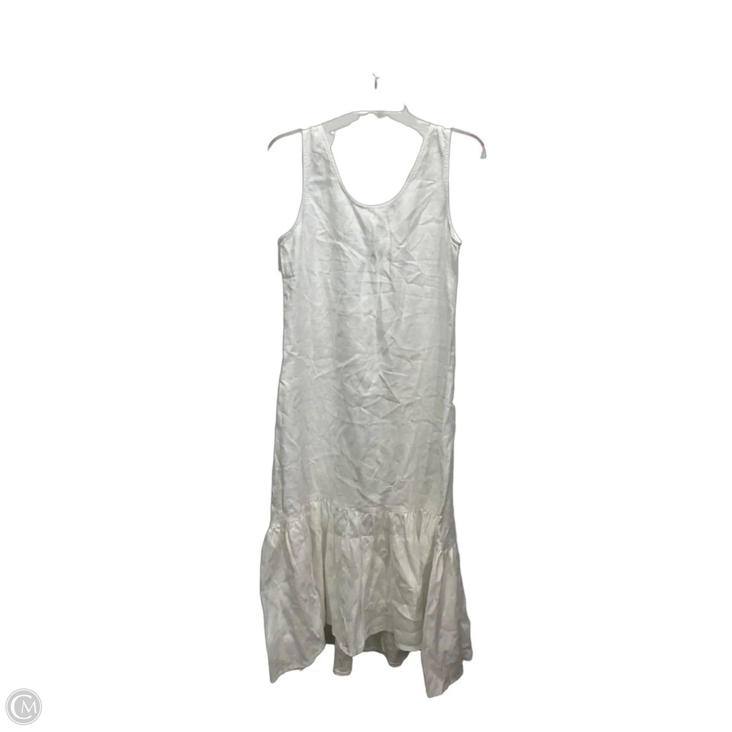 Dress Casual Maxi By Polo Ralph Lauren In White, Size: S