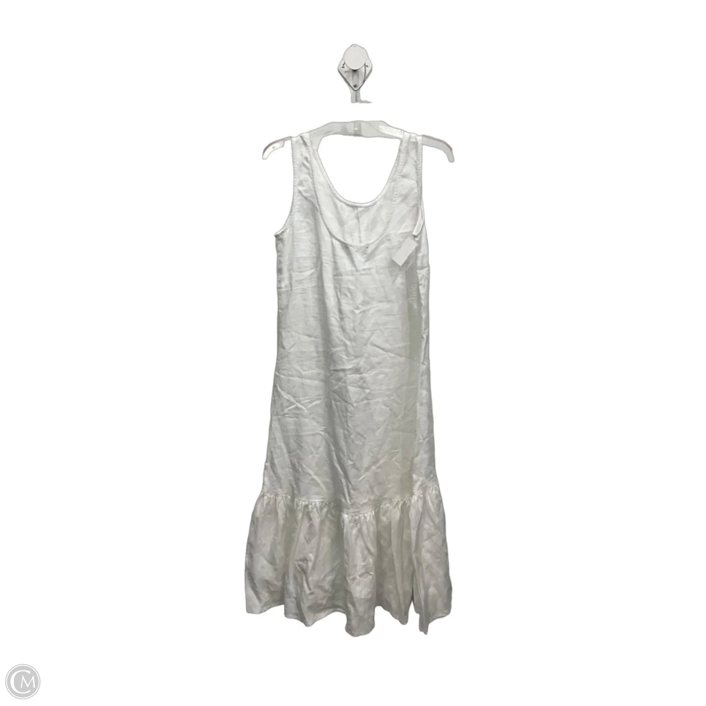Dress Casual Maxi By Polo Ralph Lauren In White, Size: S