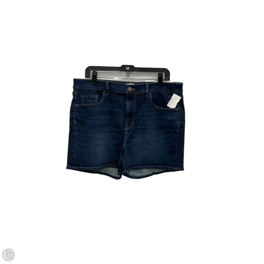 Shorts By Loft In Blue Denim, Size: 14
