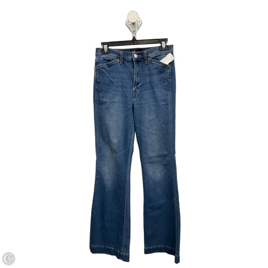 Jeans Flared By Gap In Blue Denim, Size: 4