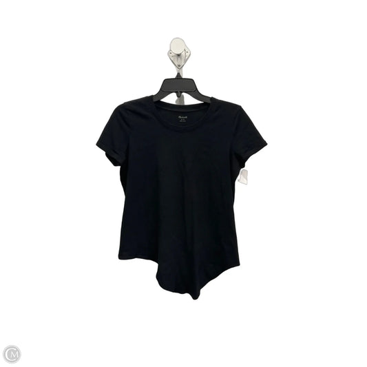 Top Short Sleeve Basic By Madewell In Black, Size: S