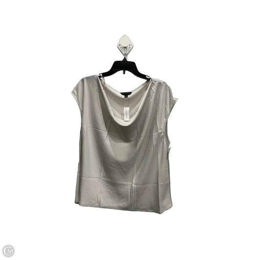 Top Sleeveless By Banana Republic In Grey, Size: Xl