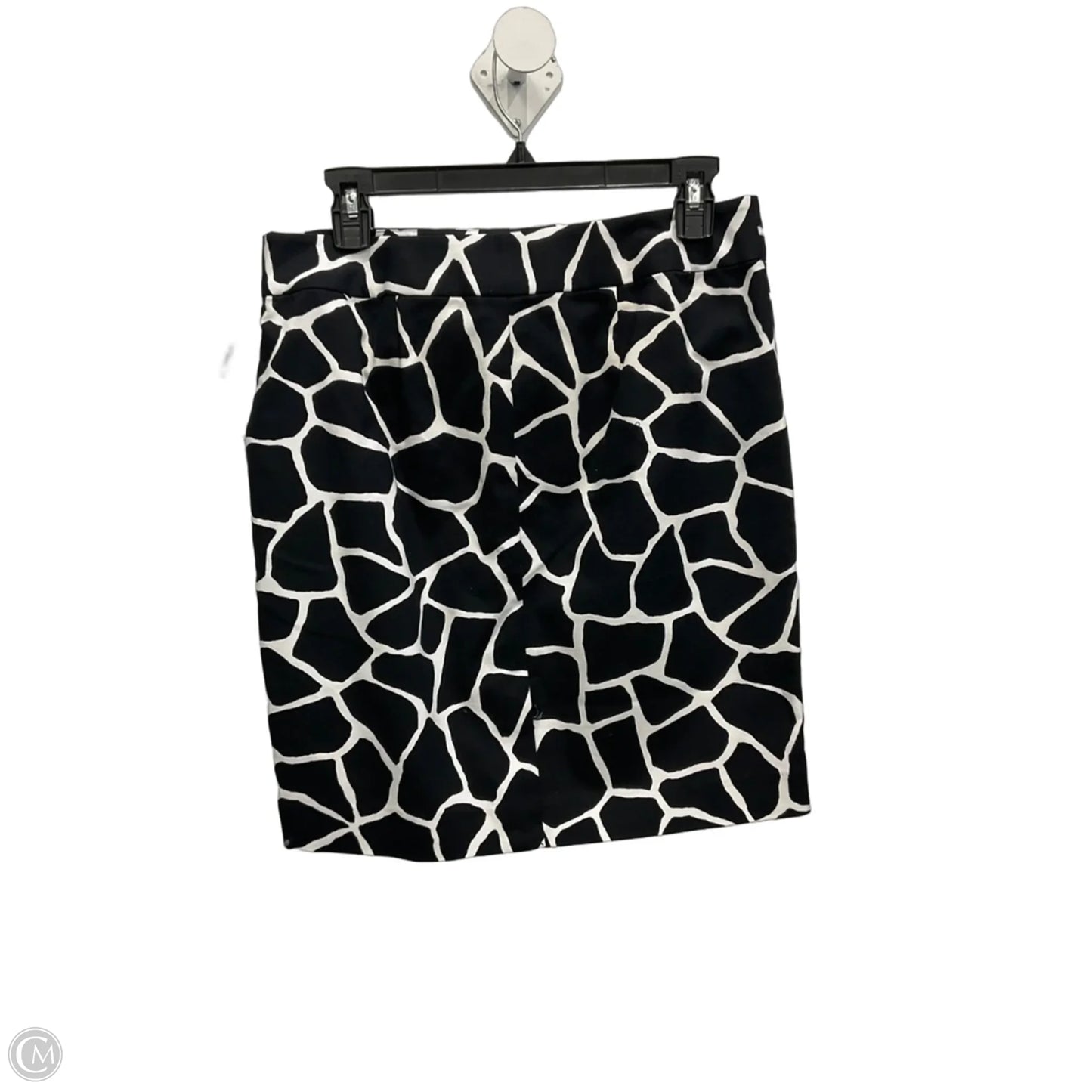 Skirt Midi By Michael By Michael Kors In Black & White, Size: 6p