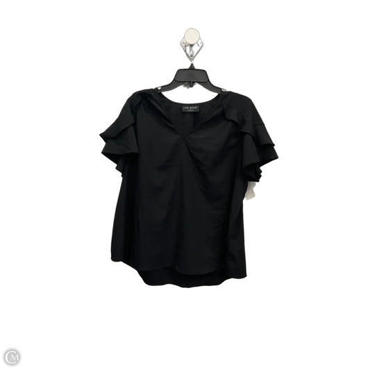 Top Short Sleeve By Lane Bryant In Black, Size: Xl