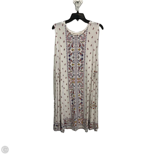 Dress Casual Midi By Style And Company In White, Size: 1x
