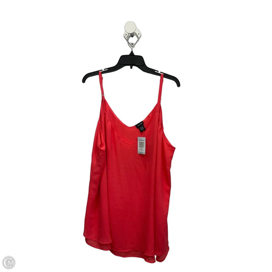 Top Sleeveless By Torrid In Pink, Size: 3x