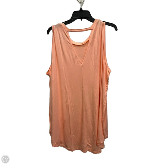 Athletic Tank Top By Livi Active In Pink, Size: 3x
