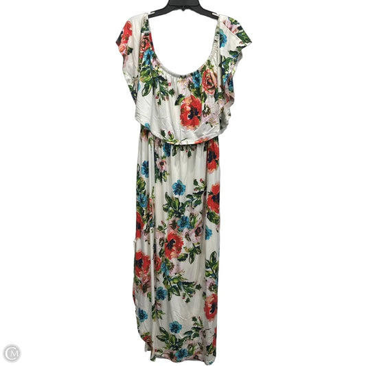Dress Casual Maxi By Sweet Lovely In Floral Print, Size: 3x