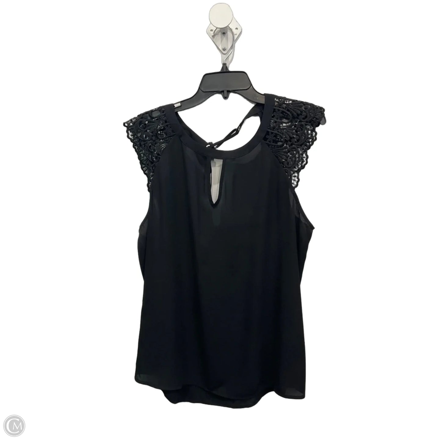Top Sleeveless By Express In Black, Size: Xl