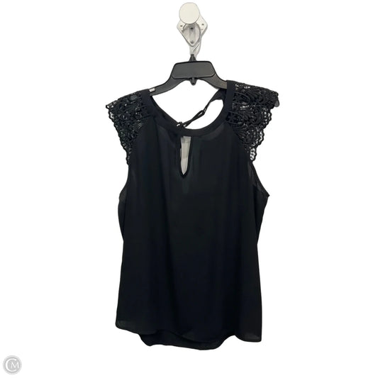 Top Sleeveless By Express In Black, Size: Xl