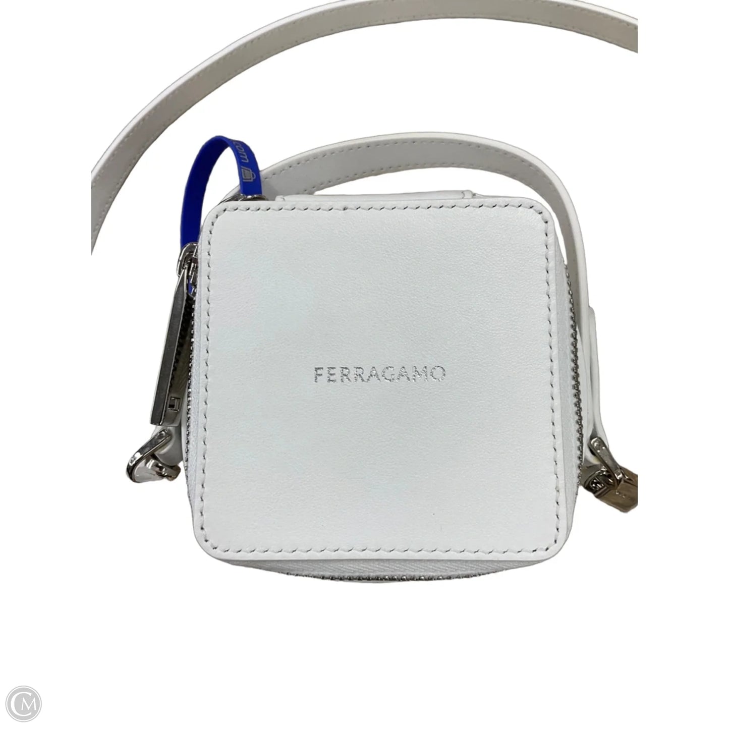 Crossbody Luxury Designer By Ferragamo, Size: Small