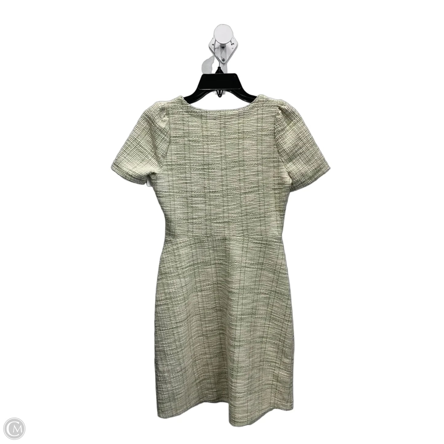 Dress Work By Loft In Green & White, Size: Xxsp