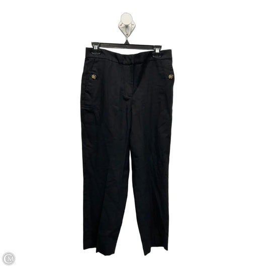 Pants Linen By J. Crew In Black, Size: 10
