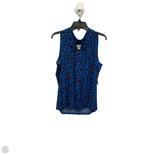Top Sleeveless By Chicos In Multi-colored, Size: Xl