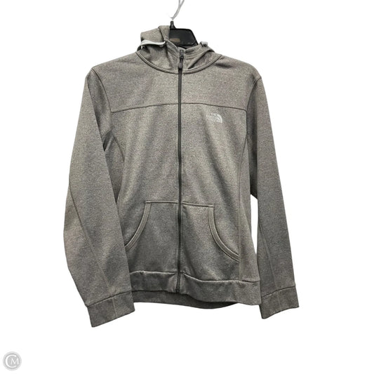 Athletic Jacket By The North Face In Grey, Size: M