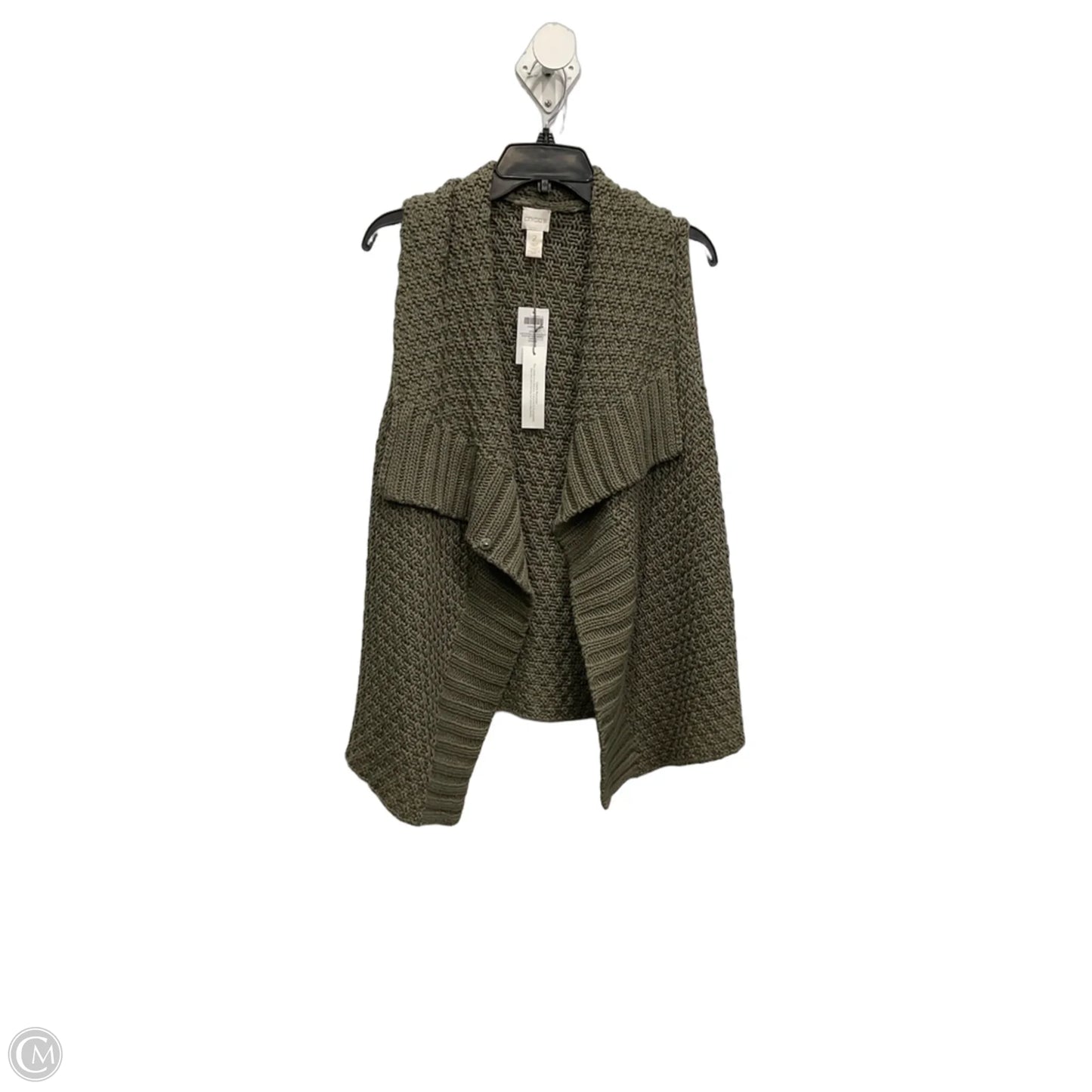 Cardigan By Chicos In Green, Size: L