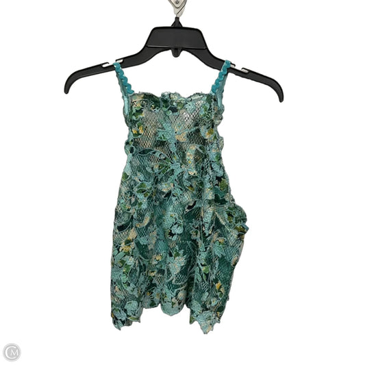 Top Sleeveless By Anthropologie In Blue, Size: M