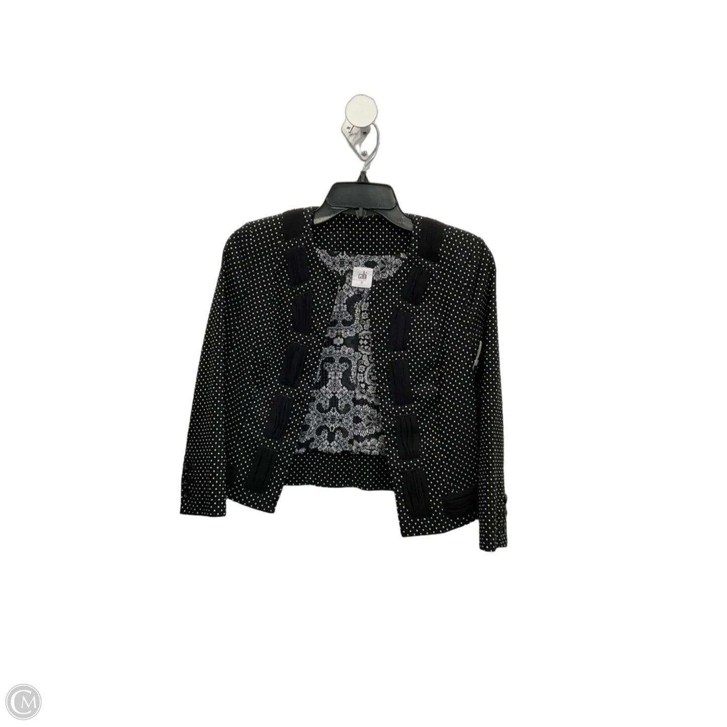 Blazer By Cabi In Black & White, Size: Xs