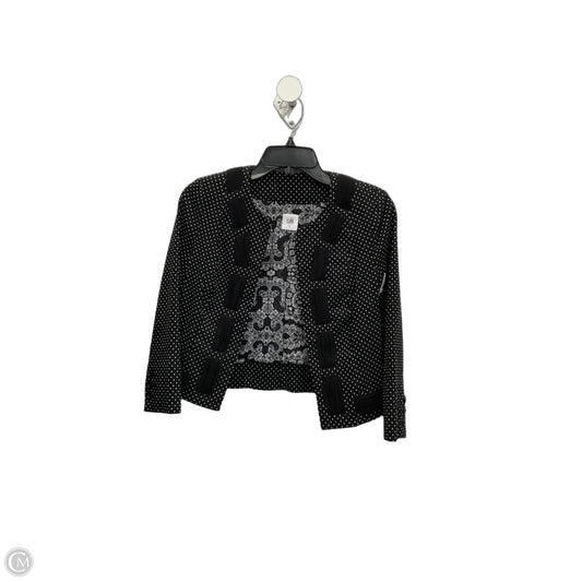 Blazer By Cabi In Black & White, Size: Xs