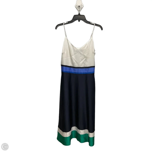 Dress Casual Midi By Banana Republic In Multi-colored, Size: S