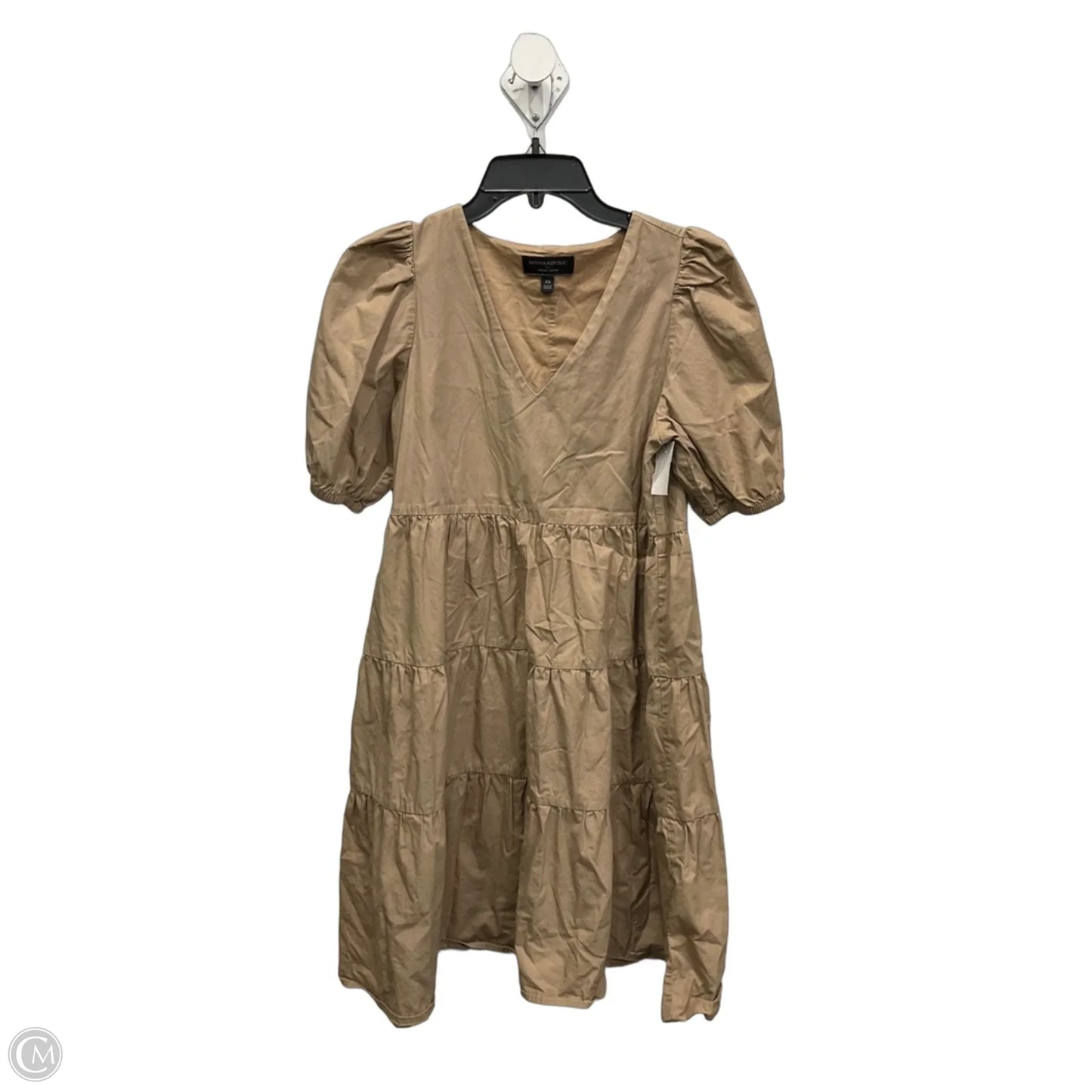 Dress Casual Short By Banana Republic In Tan, Size: Xs