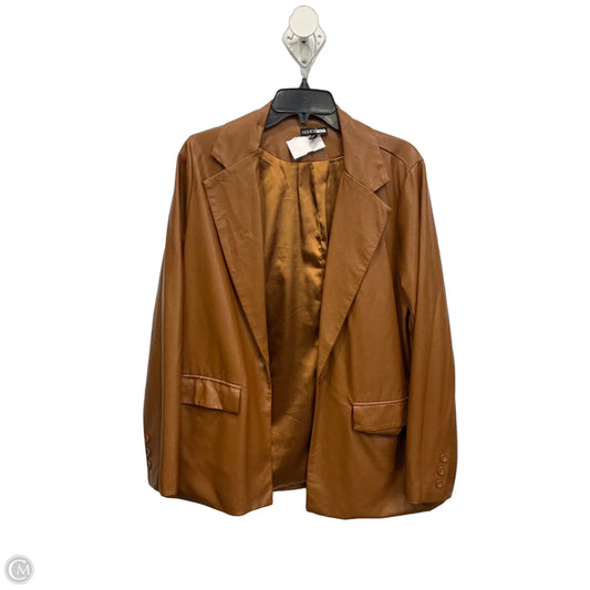 Blazer By Fashion Nova In Brown, Size: M