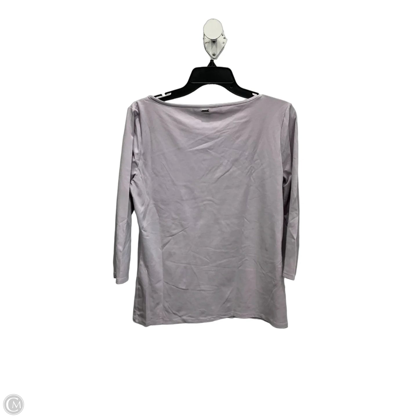 Top 3/4 Sleeve By White House Black Market In Purple, Size: M