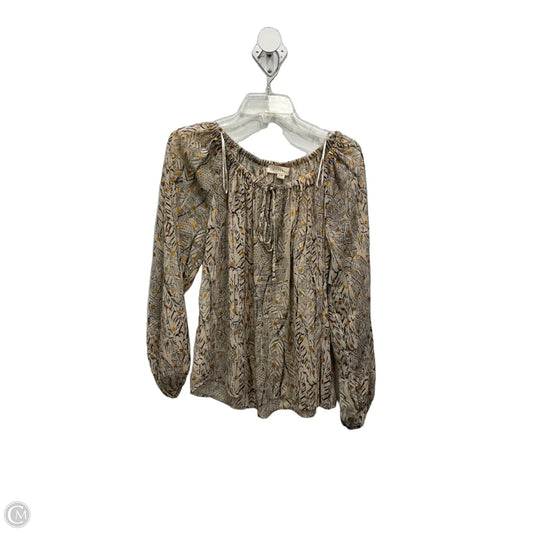 Top Long Sleeve By Lovestitch In Multi-colored, Size: S