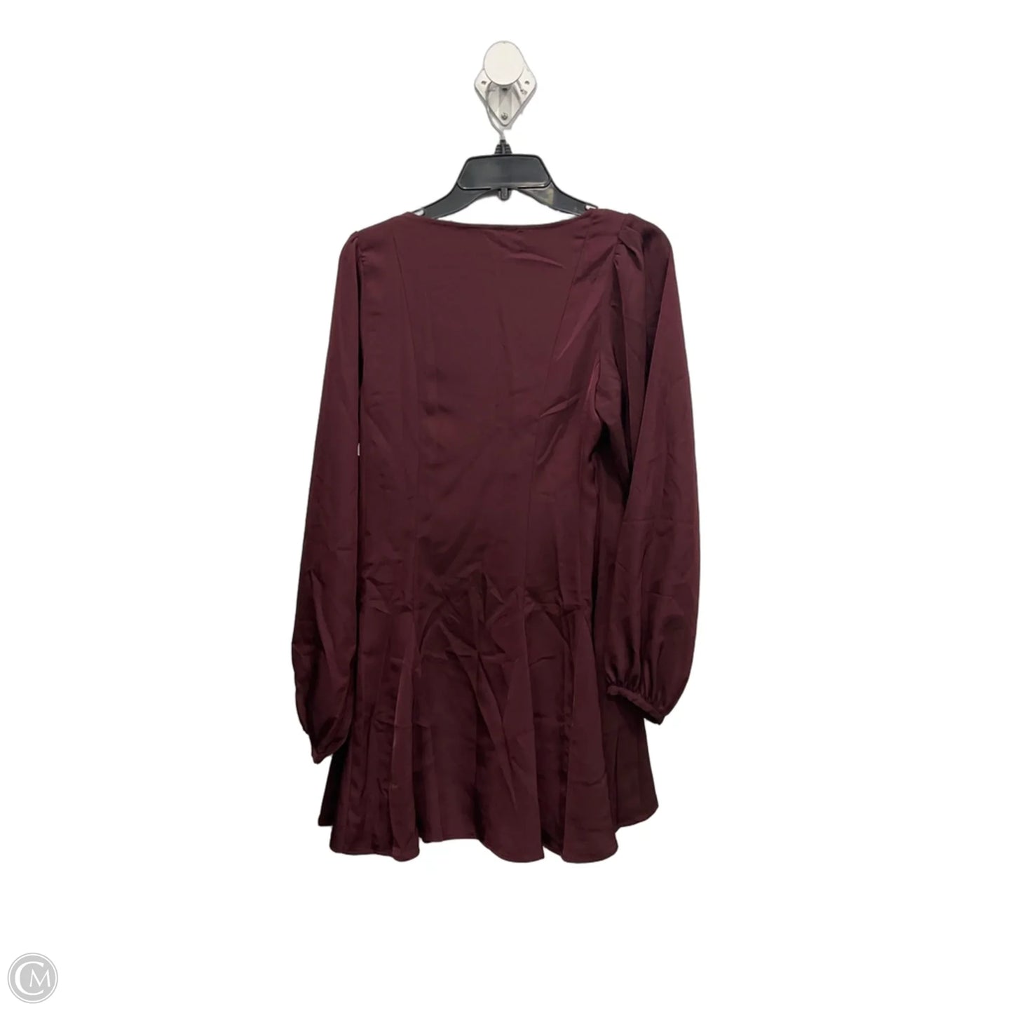 Dress Casual Short By Banana Republic In Maroon, Size: S