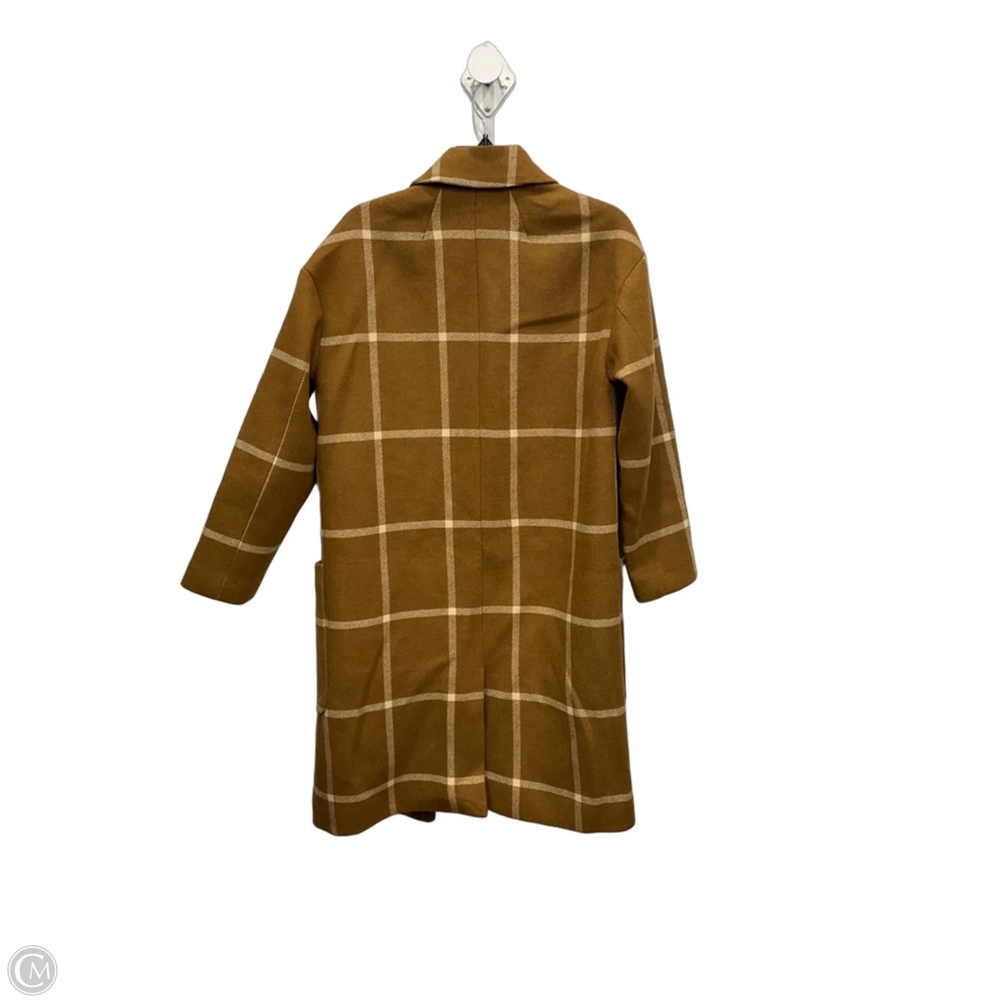 Coat Peacoat By Madewell In Brown, Size: Xs