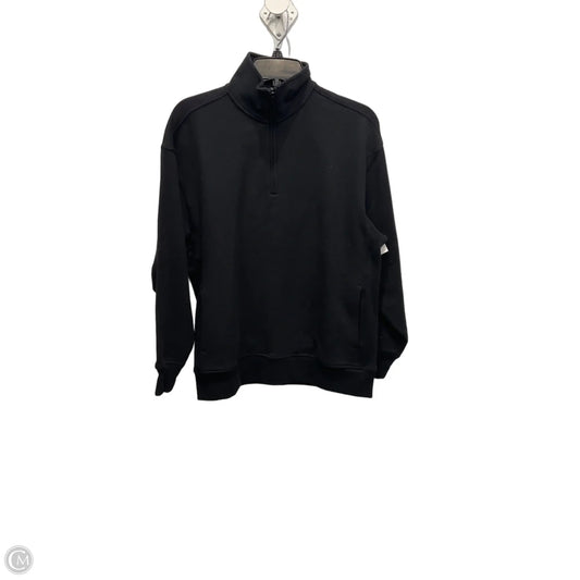 Athletic Sweatshirt Collar By Athleta In Black, Size: Xs