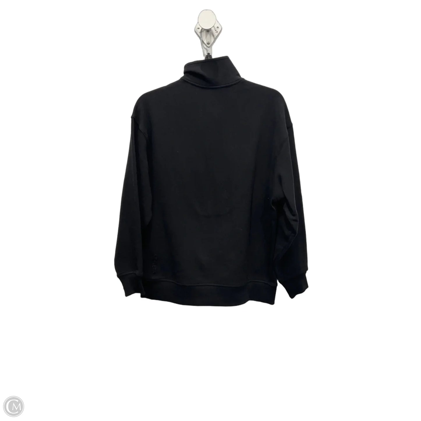 Athletic Sweatshirt Collar By Athleta In Black, Size: Xs