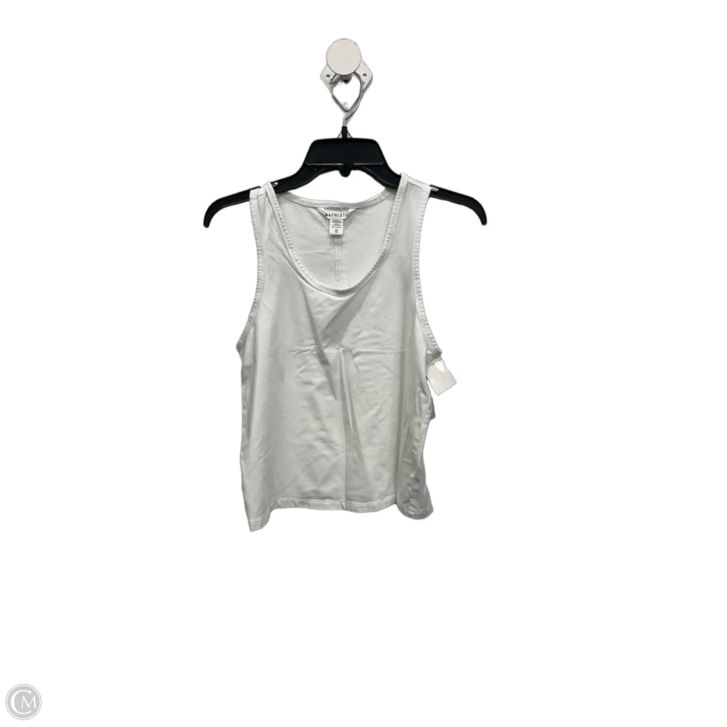 Athletic Tank Top By Athleta In White, Size: Xs