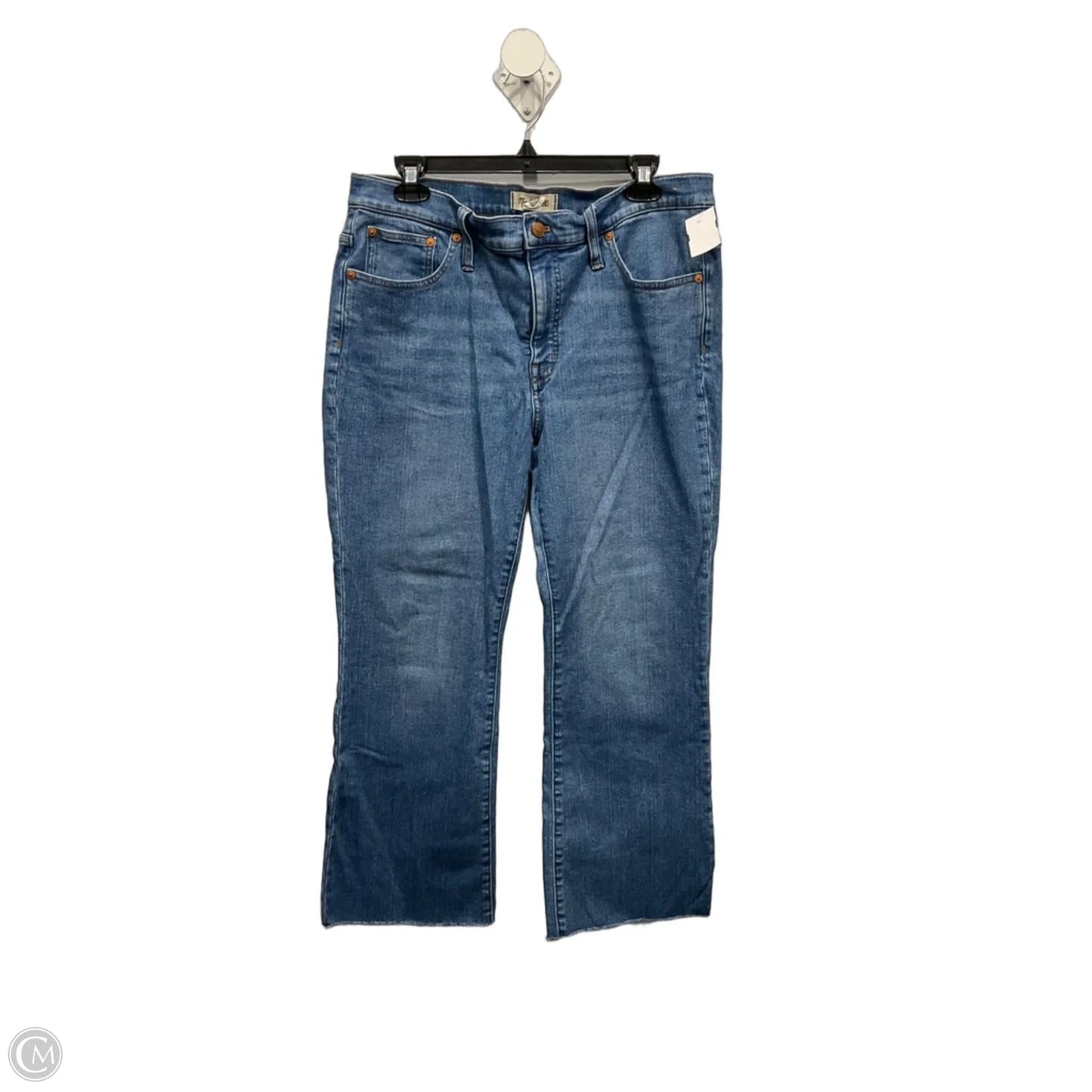 Jeans Boot Cut By Madewell In Blue Denim, Size: 12