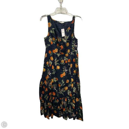 Dress Casual Maxi By Loft In Multi-colored, Size: S