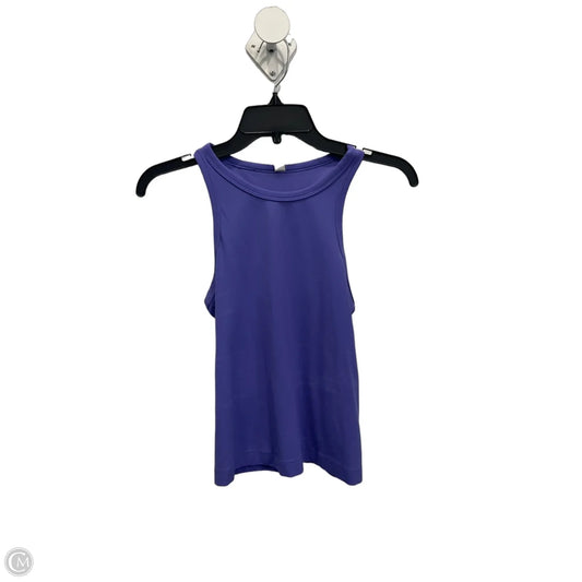 Athletic Tank Top By Lululemon In Purple, Size: S
