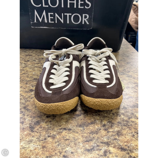Shoes Sneakers By Dolce Vita In Brown & White, Size: 6.5