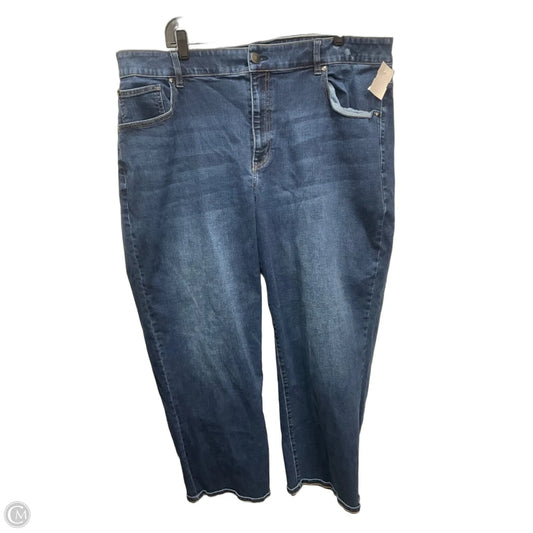 Jeans Straight By Lane Bryant In Blue Denim, Size: 26