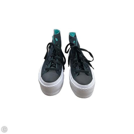 Shoes Sneakers Platform By Converse In Black & White, Size: 7.5