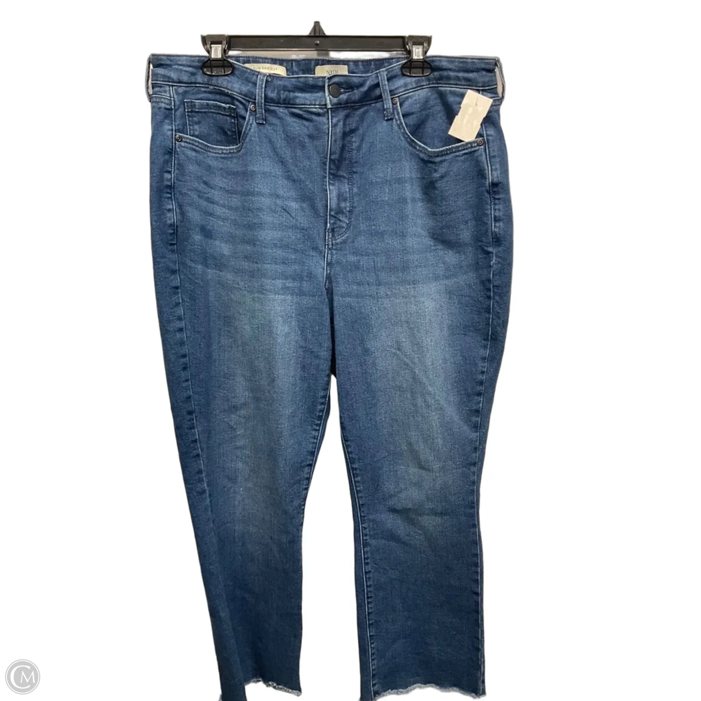 Jeans Boot Cut By Not Your Daughters Jeans In Blue Denim, Size: 16