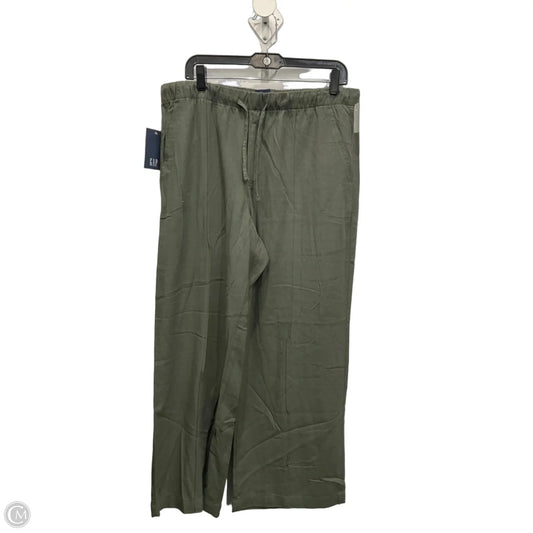 Pants Linen By Gap In Green, Size: 12