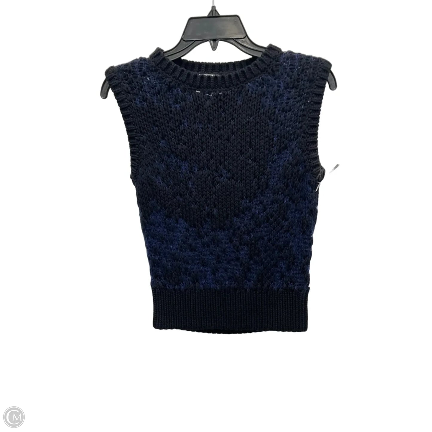 Top Sleeveless By Cos In Black & Blue, Size: Xs