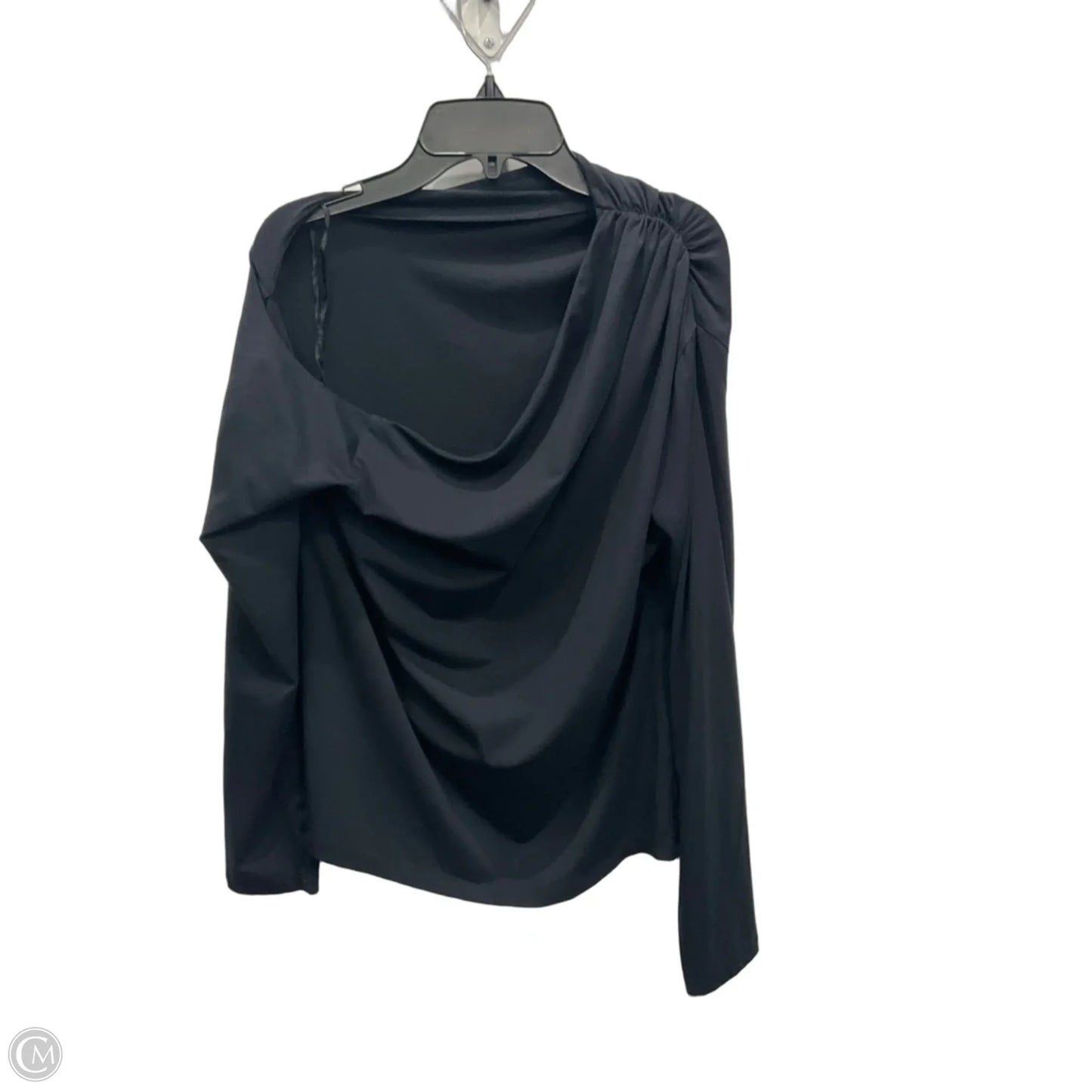 Top Long Sleeve By Abercrombie And Fitch In Black, Size: M