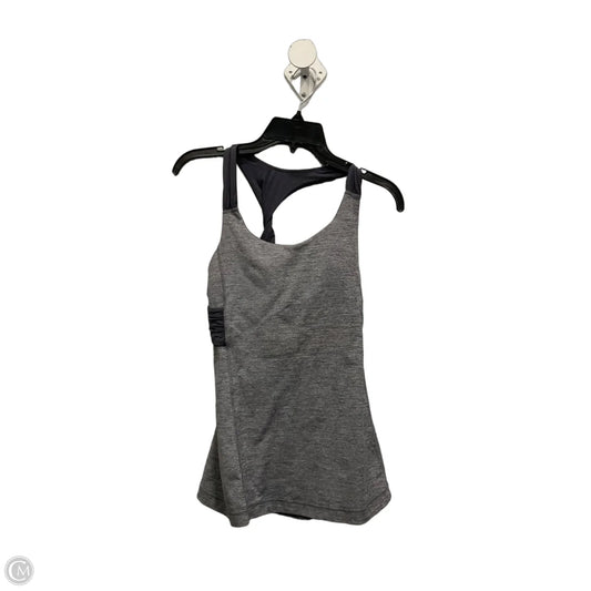Athletic Tank Top By Lululemon In Grey, Size: S