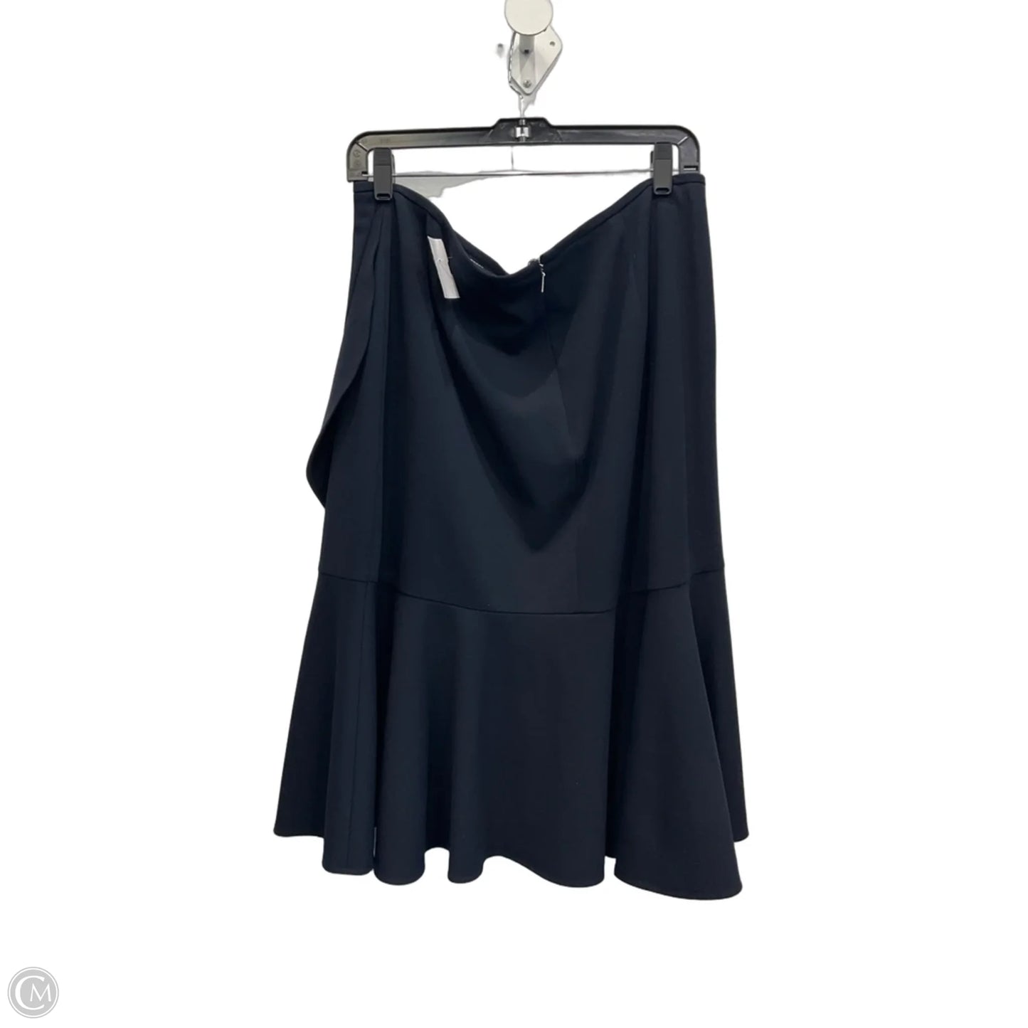 Skirt Midi By Calvin Klein In Navy, Size: 14