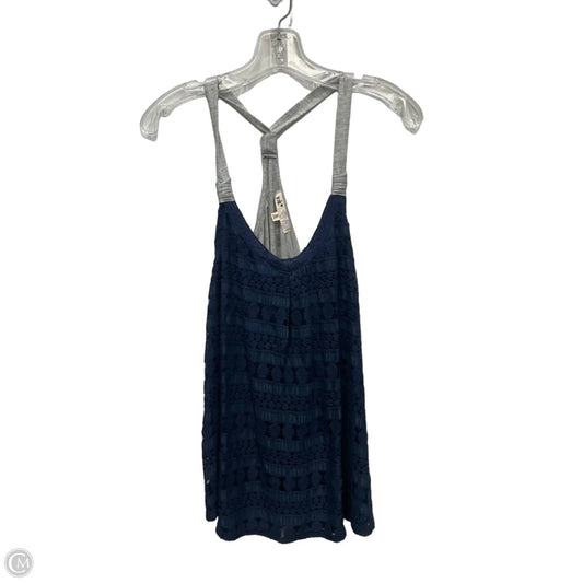 Top Sleeveless By Jolt In Blue & Grey, Size: Xl